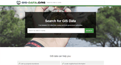 Desktop Screenshot of gis-data.org